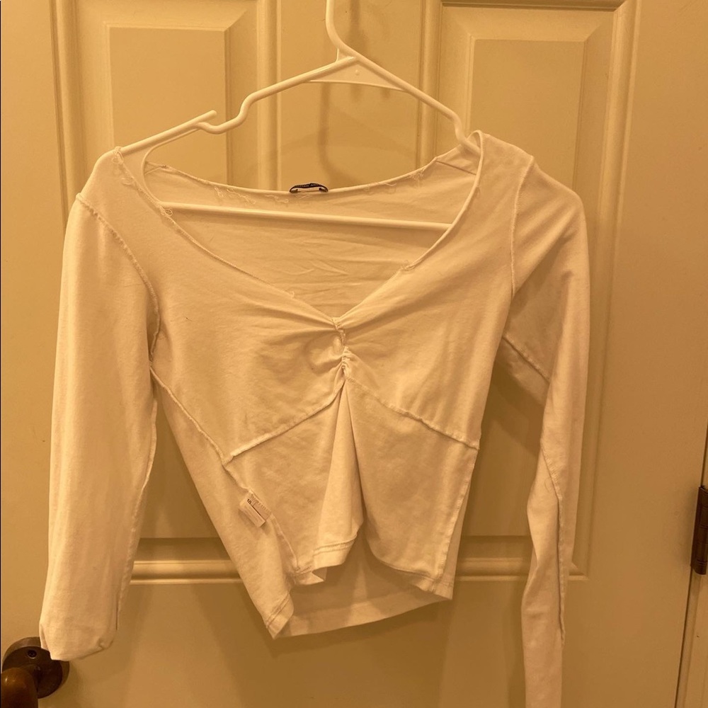 RARE!!! Brandy Melville White Long Sleeve!!!